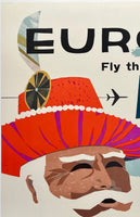 EUROPE - FLY THERE BY BOAC - BRITISH OVERSEAS AIRWAYS CORPORATION