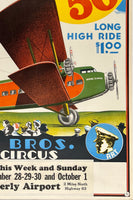 AIRPLANE RIDES - BOEING CLIPPER - INMAN BROTHERS FLYING CIRCUS