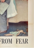 OURS...TO FIGHT FOR - FREEDOM FROM FEAR - Norman Rockwell