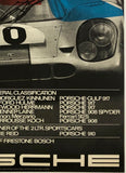 BOAC 1000 KM BRANDS HATCH - PORSCHE 1970 - VICTORY POSTER