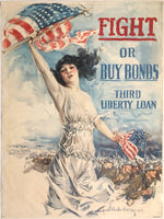 FIGHT OR BUY BONDS - THIRD LIBERTY LOAN - World War I
