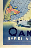 QANTAS EMPIRE AIRWAYS - GREAT CIRCLE COURSES TO THE FOUR QUARTERS OF THE EARTH