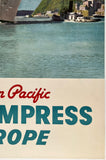 CANADIAN PACIFIC - WHITE EMPRESS TO EUROPE - EMPRESS OF BRITAIN