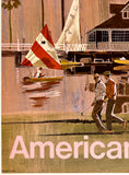 SAN DIEGO - AMERICAN AIRLINES - 15 x 20 in.