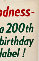 MY GOODNESS - A 200th BIRTHDAY LABEL! GUINNESS