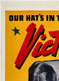 UNION PACIFIC - OUR HAT'S IN THE RING FOR VICTORY - "KEEP 'EM ROLLING"