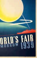 NEW YORK WORLD'S FAIR 1939 - THE WORLD OF TOMORROW