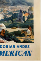 PAN AM - QUAINT QUITO IN THE ECUADORIAN ANDES VIA PAN AMERICAN