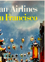 AMERICAN AIRLINES - SAN FRANCISCO - 15 x 20 in.