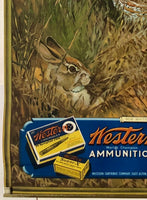 WESTERN AMMUNITION - WESTERN CARTRIDGE COMPANY - Hunting Poster