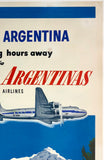 BEAUTIFUL ARGENTINA VIA AEROLINEAS ARGENTINAS - DC-6