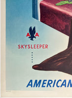 AMERICAN AIRLINES - SKYSLEEPER - SLEEP...COAST TO COAST