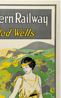 GREAT WESTERN RAILWAY - LLANDRINDOD WELLS - HYGEIA THE GODDESS OF HEALTH