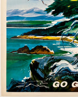 PACIFIC NORTHWEST - GO GREYHOUND - Mini Poster