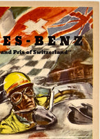 MERCEDES BENZ - GRAND PRIX OF SWITZERLAND 1954 8.2" x 11.6"