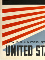 UNITED STATES LINES - EUROPE - NEW S.S. UNITED STATES - S.S. AMERICA