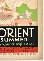 SEE THE ORIENT THIS SUMMER - SOUTHERN PACIFIC AND DOLLAR STEAMSHIP LINES