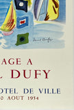 VILLE DE HONFLEUR - HOMMAGE A RAOUL DUFY 1954