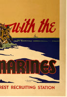 LAND WITH THE U.S. MARINES
