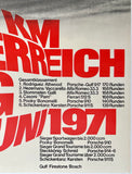 PORSCHE - 1000 KM OSTERREICH RING 1971