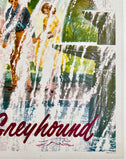 SPRING IS GAY - TRAVEL BY GREYHOUND - Mini Poster