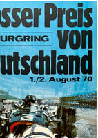 GROSSER PREIS VON DEUTSCHLAND 1970 NURBURGRING - GRAND PRIX OF GERMANY
