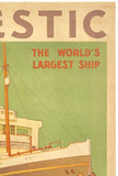MAJESTIC - THE WORLD'S LARGEST SHIP - WHITE STAR LINE